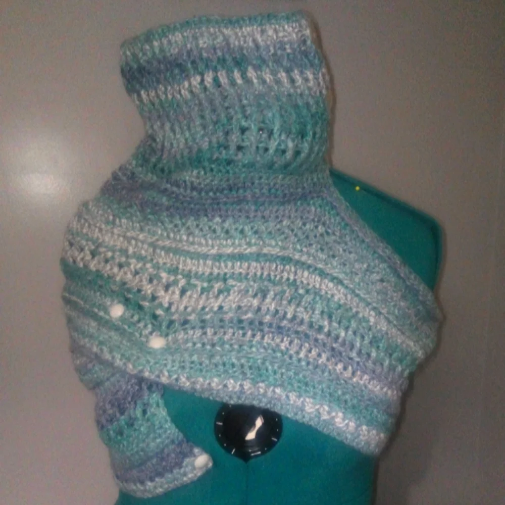 Handcrafted Crochet Multiwear Scarf